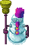 Homem de neve raivoso — Warspear Online