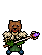 Xamã urso morto
